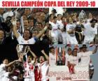 Kupa şampiyonu Sevilla 2009-2010